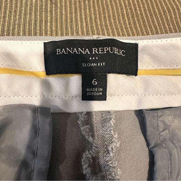 Banana Republic Womens Gray Sloan Fit Ankle Pants Size 6 - Picture 3 of 6